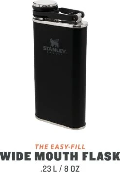 Stanley The Easy Fill Wide Mouth Flask 0,23L - Flacon - Matte Black 18 Stanley The Easy Fill Wide Mouth Flask 0,23L - Flacon - Matte Black -Aigostar winkel 843x1200