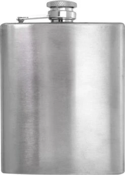 Excellent Houseware Heupfles 200 Ml RVS - Drankflacon 200 Ml RVS