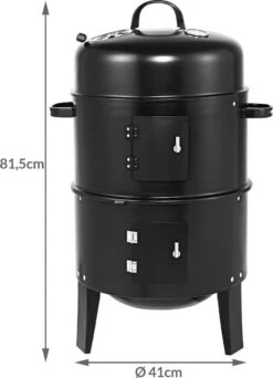 Merkloos Monzana Barbecue-ROKER-Grill-Oven 30 Merkloos Monzana Barbecue-ROKER-Grill-Oven -Aigostar winkel 867x1200 3