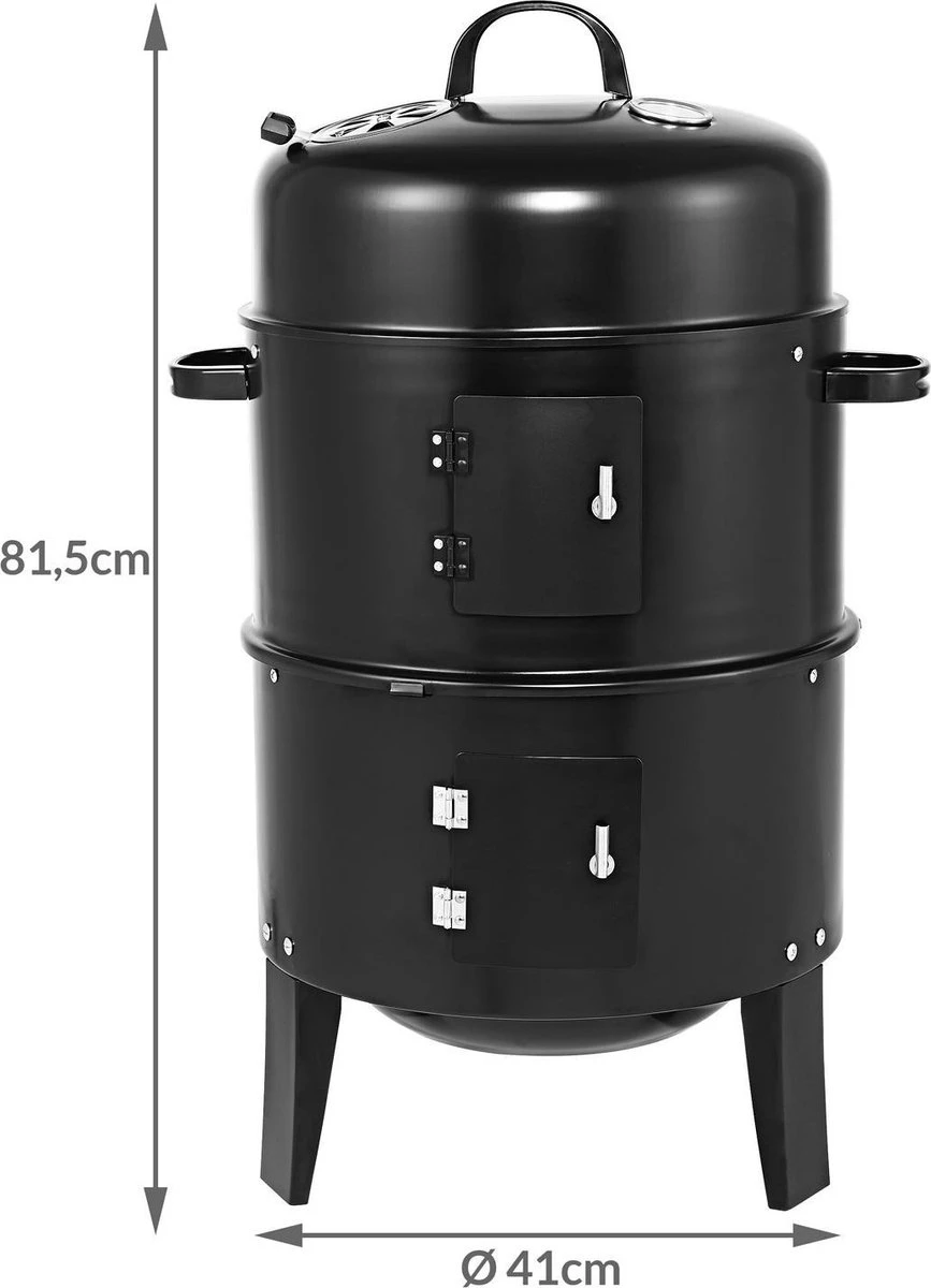 Merkloos Monzana Barbecue-ROKER-Grill-Oven 15 Merkloos Monzana Barbecue-ROKER-Grill-Oven - Afbeelding 13