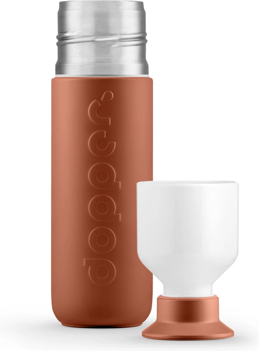 Dopper Insulated Drinkfles - Terracotta Tide - 350 Ml 5 Dopper Insulated Drinkfles - Terracotta Tide - 350 Ml - Afbeelding 3