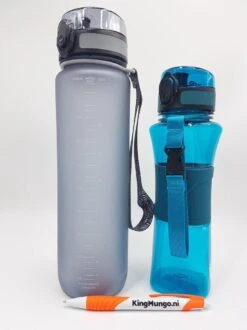 Drinkfles 1 Liter - Sport Drinkbus 1000 Ml Bidon Grijs 1L - King Mungo KMDF010 -Aigostar winkel 899x1200 1