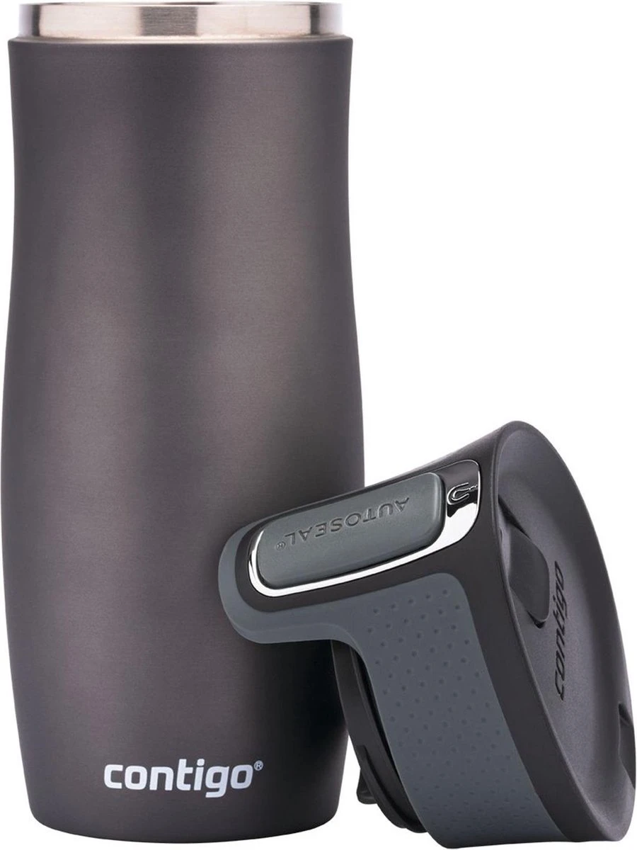 Contigo Westloop Thermosbeker – Autoseal - 470ml - Gunmetal Grey 10 Contigo Westloop Thermosbeker – Autoseal - 470ml - Gunmetal Grey - Afbeelding 8