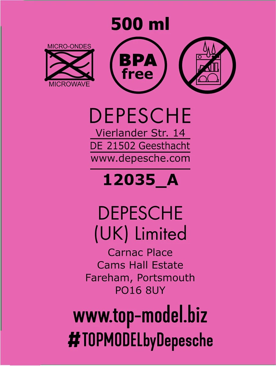 Depesche TOPModel Drinkfles CORGI 8 Depesche TOPModel Drinkfles CORGI - Afbeelding 6