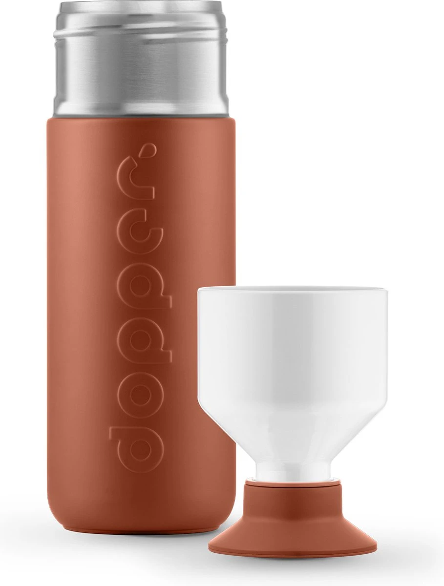 Dopper Insulated Drinkfles - Terracotta Tide - 580 Ml 4 Dopper Insulated Drinkfles - Terracotta Tide - 580 Ml - Afbeelding 2