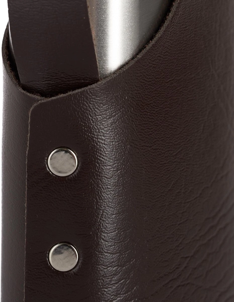 Relaxdays Platvink Edelstaal XXL - Heupfles 1,8 Liter - Zakflacon - Draagriem - Rvs Zilver 10 Relaxdays Platvink Edelstaal XXL - Heupfles 1,8 Liter - Zakflacon - Draagriem - Rvs Zilver - Afbeelding 8