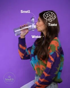 Smell It Water Bottle - Proefpakket Sky Blue 750ml - Waterfles Met Geurpods - Incl 6 Geurpods - Drinkfles Voor Kinderen -Aigostar winkel 959x1200 1