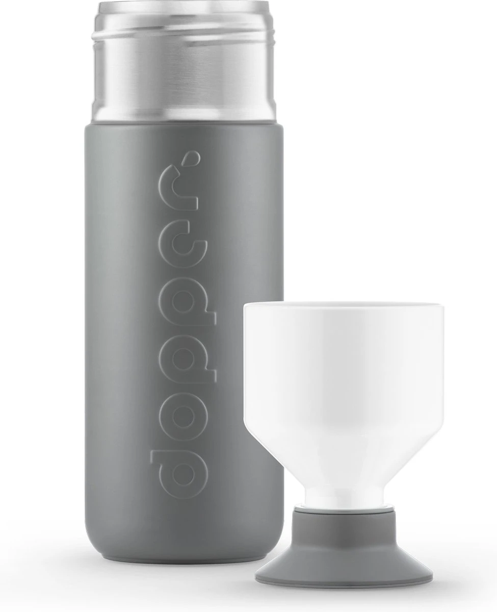 Dopper Insulated Drinkfles - Glacier Grey - 580 Ml 5 Dopper Insulated Drinkfles - Glacier Grey - 580 Ml - Afbeelding 3